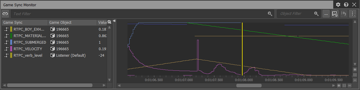 Wwise - Game Sync Monitor